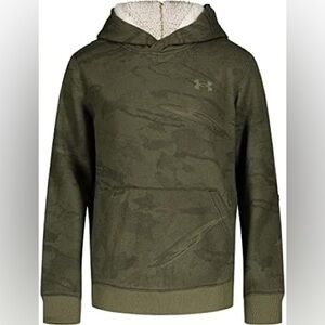 YXL Under Armour Boys Camo Hoodie